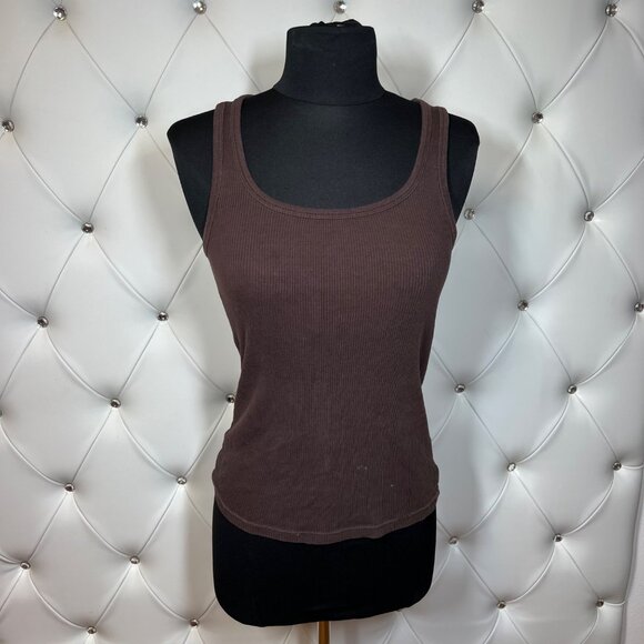 Women's Brown Tank Top Size Xs - Picture 1 of 6